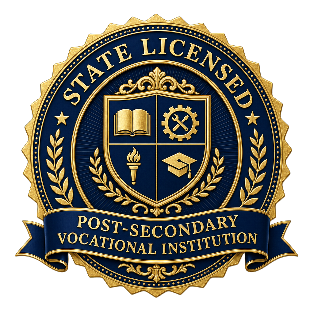 State licensure accreditation seal